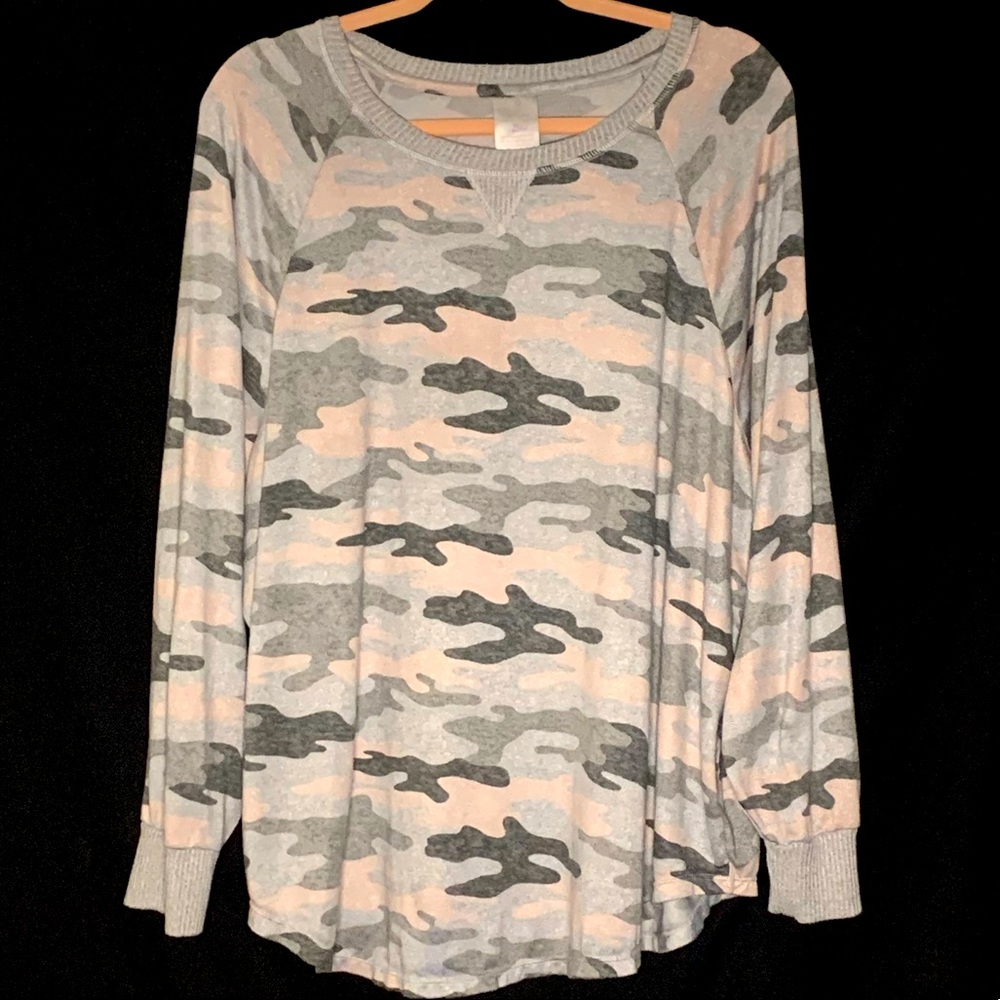 THREE PACK:  Secret Treasures Plus Size Sweatshirts, Sizes 2X and 3X